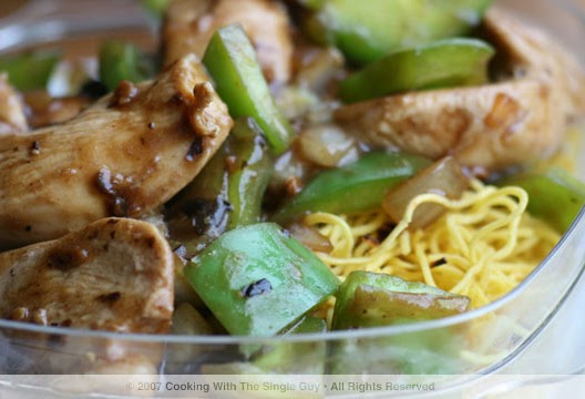Black Bean Chicken Chowmein