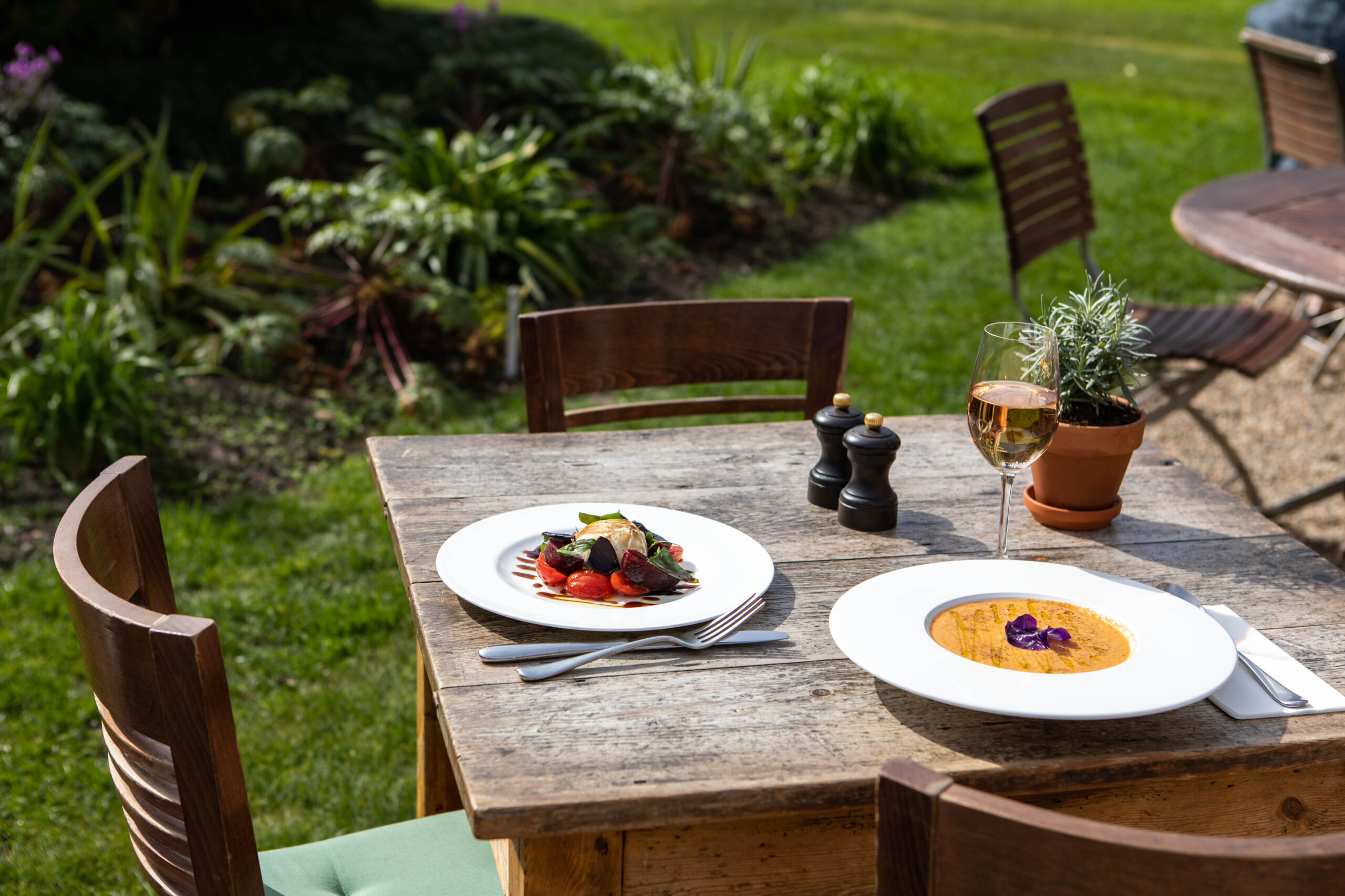 The Garden Café at Chelsea Physic Garden