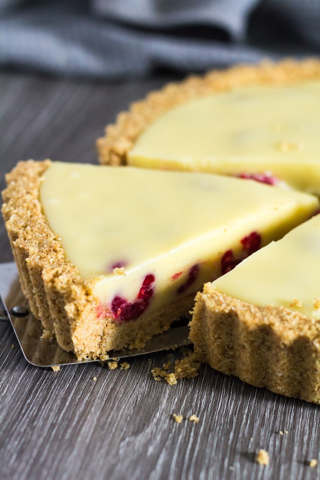 White Chocolate Raspberry Tart