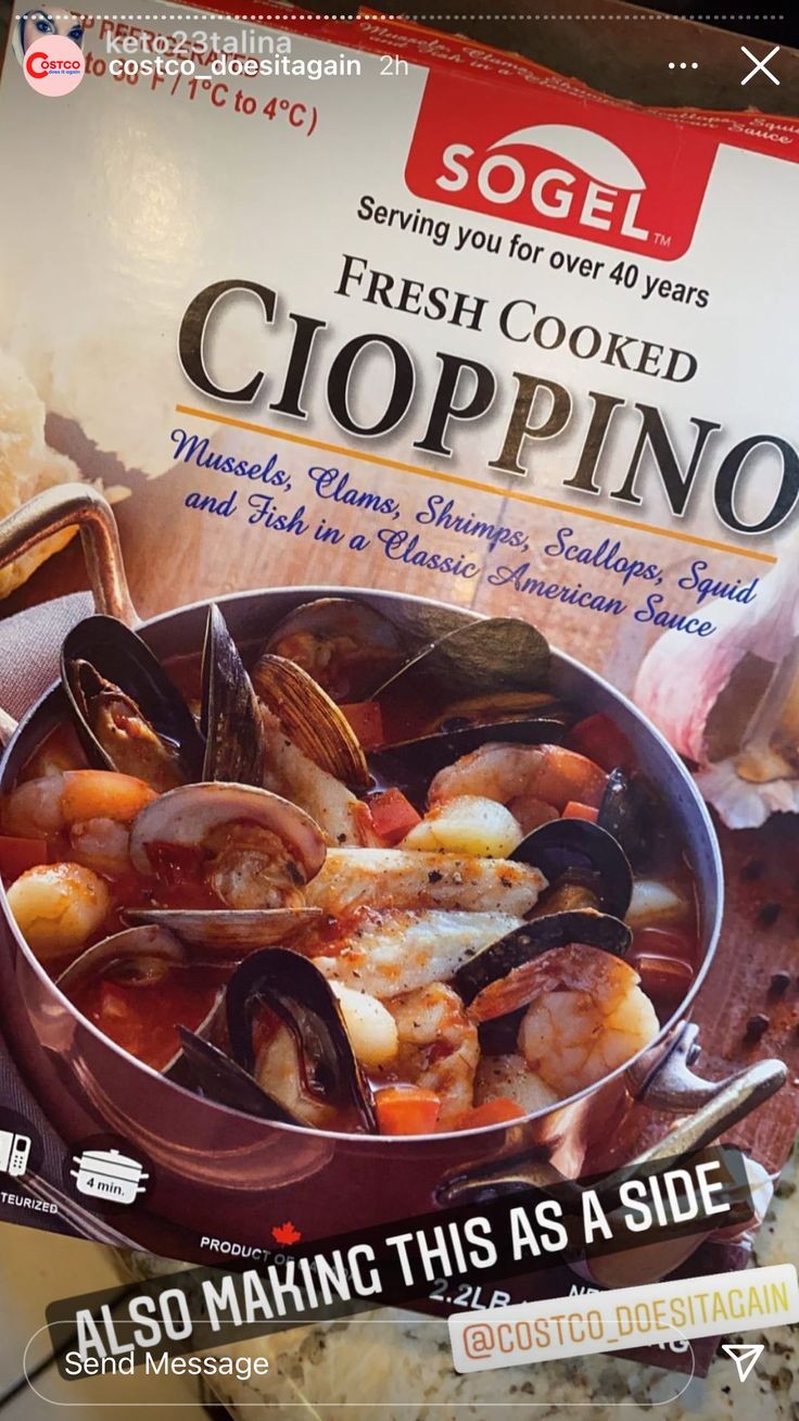 Cioppino de mariscos con arroz