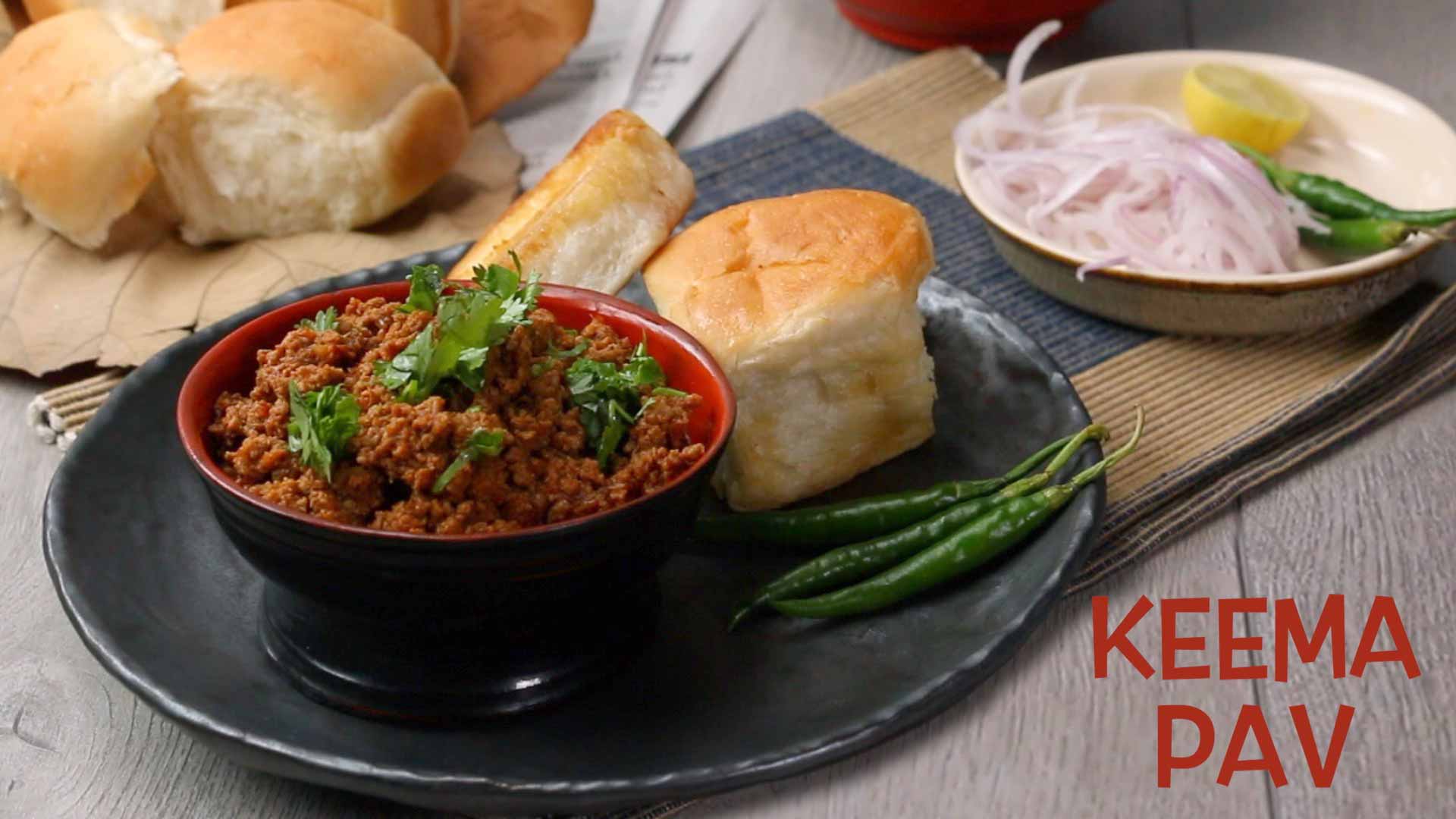 6. Kheema Pav