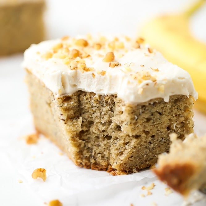 Vegan Banana Cake Recipe